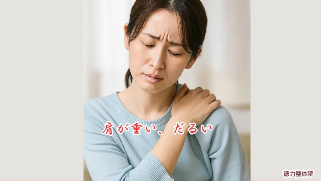 肩が凝ってしようがない