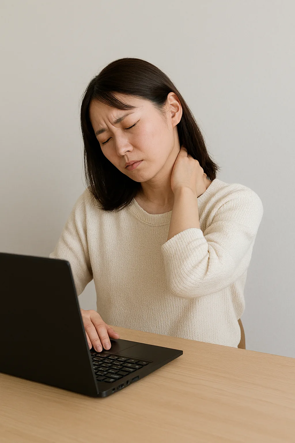 肩が凝ってしまうのは、どうして?